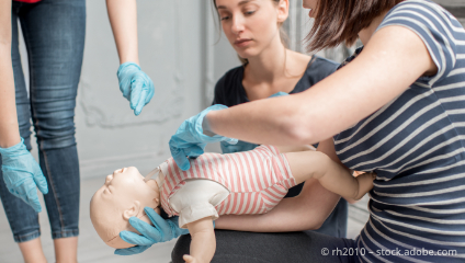 Erste Hilfe bei Säuglingen und Kleinkindern