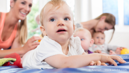 Pädagogische Gruppen | Kontaktgruppe: Kinder stärken – Eltern fördern | zwischen 9 und 15 Monaten