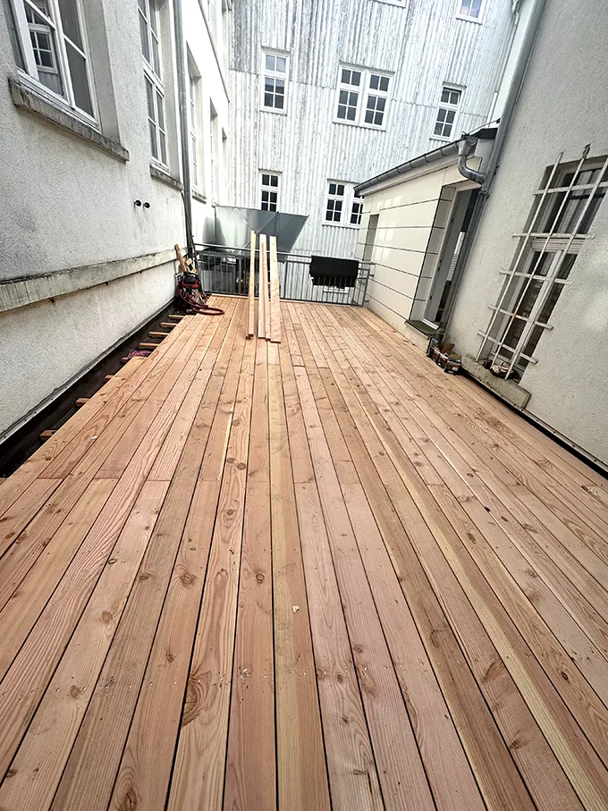 Terrasse-Umbau